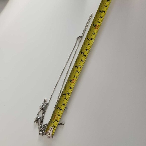 Victorian fairy princess chandelier necklace with a small silver chain - Picture 8 of 10